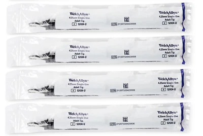 Otoscopio espécula de un solo uso 136 Welch Allyn 4,25 mm 52434-U - Lote de 4 tubos x 34 Foto 1 de 2