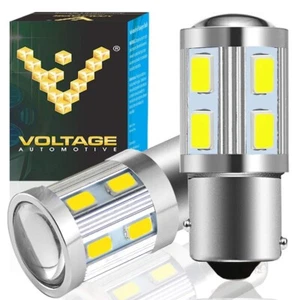 1157 LED Bulb For Turn Signal Brake Tail Light Side Marker Bulb 6000K White 2pcs - Imagen 1 de 8