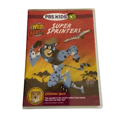 New Sealed Wild Kratts: Super Sprinters DVD 2015 PBS Kids Show Educational - Image 1 of 2