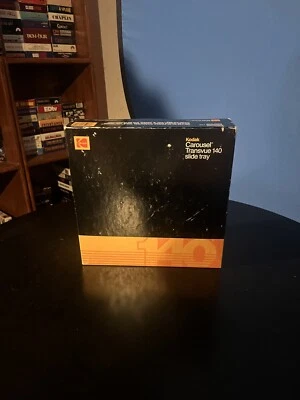 Vintage Kodak Carousel 140 Slide Tray with Original Box and Paperwork Photo Film - Image 1 of 4