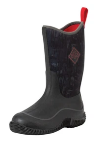 Muck Kid's Hale Boot, Black/Linear Camo - Picture 1 of 8