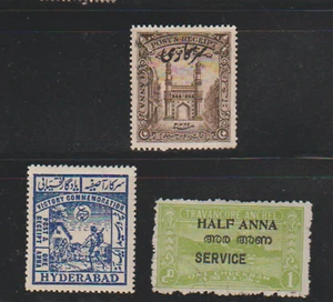 w**332* ** SCARCE ** INDIAN STATES MH ** STAMP COLLECTION - Picture 1 of 1