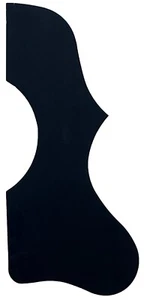Acoustic Guitar Pickguard Self Adhesive Sheet For Gibson J100 SJ100,Black - Picture 1 of 3