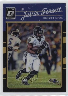 2016 Donruss Optic Black /25 Justin Forsett #8 - Image 1 of 2