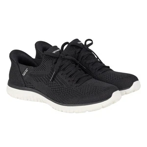 New Skechers Swift Fit Hands Free Slip-In Women's Shoes Black 179181 NIB Size 7 - Picture 1 of 8