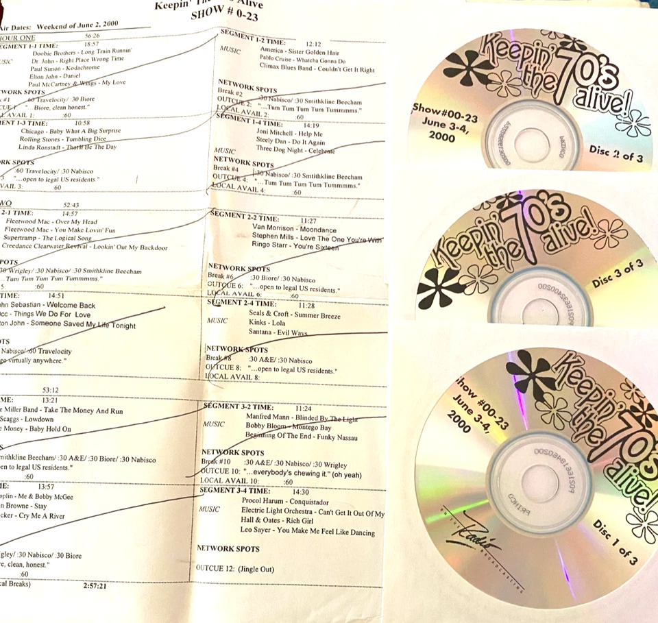 6/2/00 KEEPIN THE 70s ALIVE: FLEETWOOD MAC FEATURE; 10cc, BOZ SCAGGS, DR JOHN - Image 1 of 1