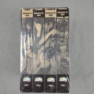 Ed Sullivan Presents The Beatles, Four Complete Shows 4 VHS Tapes, New Sealed - Imagen 1 de 6