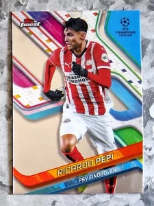 #118 Ricardo Pepi 2024-25 Topps Finest UEFA - PSV Eindhoven - Picture 1 of 2