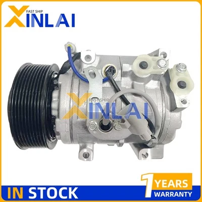 Compresor de aire acondicionado 10SR19C con embrague para Lexus LX570 Toyota Sequoia Land Cruiser 9PK Foto 1 de 3