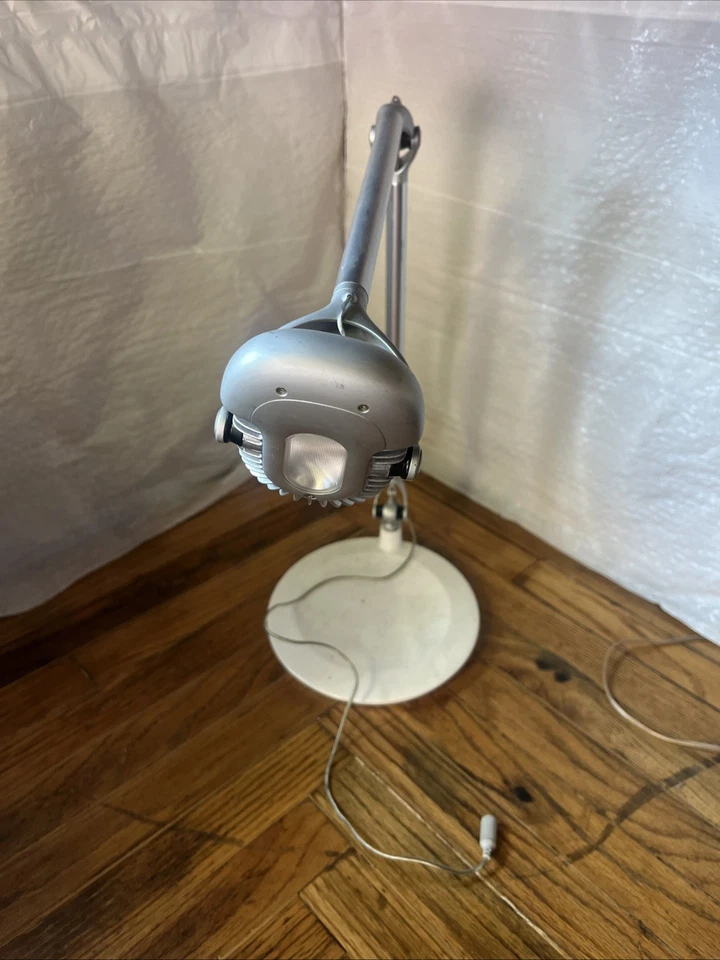 Humanscale Element 790 LED Silver Desk Lamp Working With White Base - Image 1 of 2