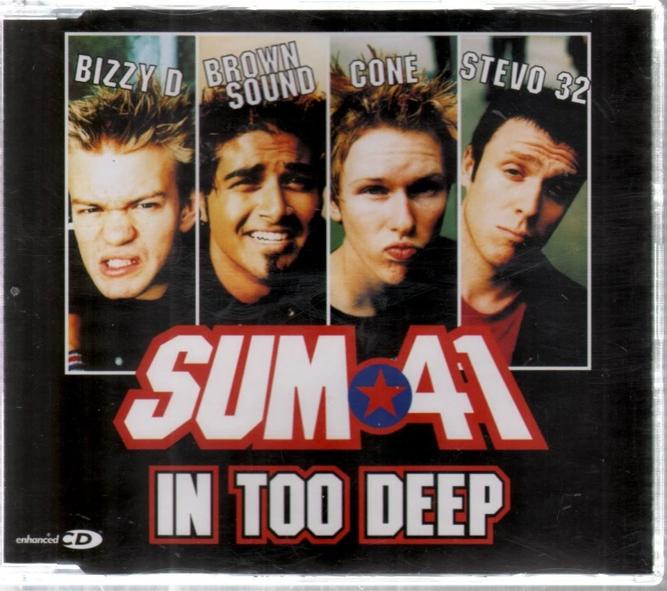 Sum 41 In Too Deep CD UK Mercury 2001 with bonus cd rom video of in too deep - Image 1 of 1
