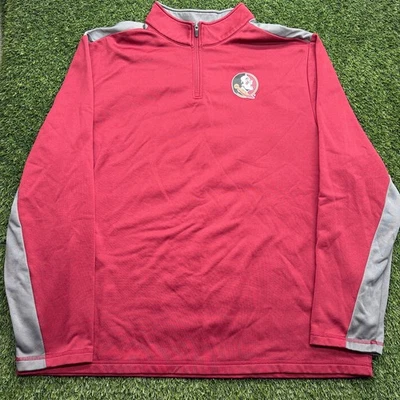 Chaqueta Florida State Seminoles 3XL Roja Cremallera Completa Hombres Fanáticos XXXL Foto 1 de 4