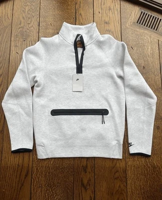 Sudadera Nike Sportswear Tech polar para hombre 1/2 cremallera abedul nueva con etiquetas FB7998 mediana Foto 1 de 4