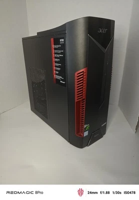 ACER NITRO N50-600-EB1C, i5-9400F, 12GB DDR4, 512GB NVMe, GTX 1650 4GB, *GAMING* - Image 1 of 4