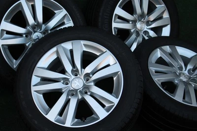 Original Peugeot 308 II Alufelgen 9677989577 Sommerräder 205/55 R16 91V - Bild 1 von 4