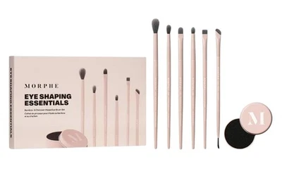 Juego de 6 cepillos Morphe Eye Shaping Essentials con infusión de bambú, NUEVO EN CAJA  Foto 1 de 4