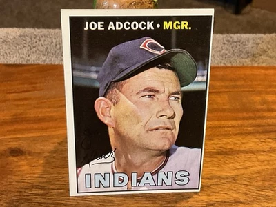 1967 TOPPS BASEBALL #563 JOE ADCOCK HIGH NUMBERS NMT - Image 1 of 4