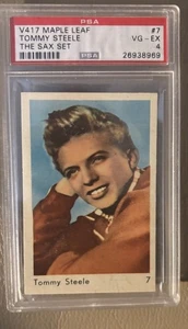 Tommy Steele PSA 4  V417 Maple Leaf Gum The Sax Set Card # 7 - Picture 1 of 4