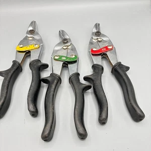 3 Pc. set  Craftsman: 4273, 4274, 4275 Tin Snips Made in USA - Picture 1 of 6