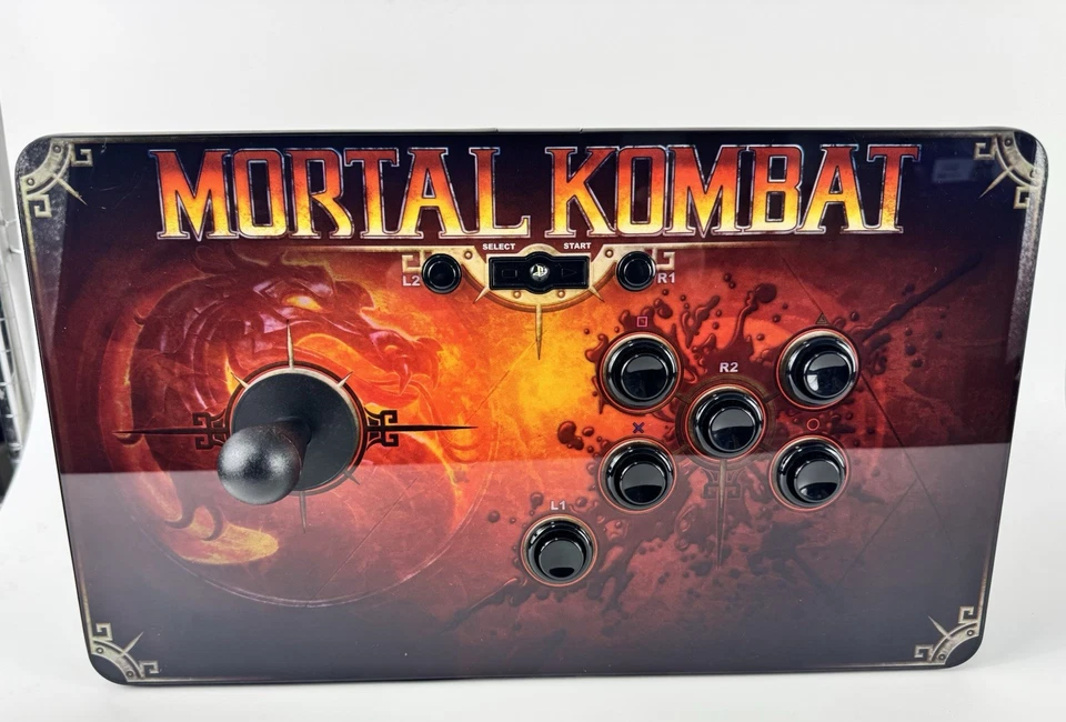 Mortal Kombat Tournament Edition PDP Fight Stick Joystick Playstation 3 MINT! - Image 1 of 4