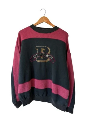 Sudadera Vintage Bugle Boy Hombre’s Grande Envejecida Años 90’s EE. UU. Foto 1 de 4