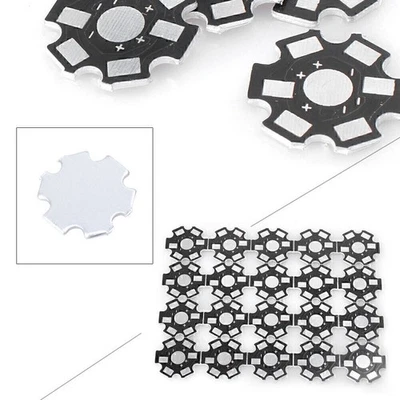 20Pcs 20MM 1W 3W 5W High Power LED Universal Aluminium Grundplatte Kühlkörper - Bild 1 von 4