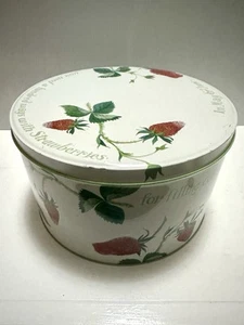 Emma Bridgewater Strawberry Cake Tin “You Need A Hundred Ways With Strawberries - Picture 1 of 12