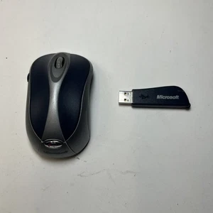 Microsoft Canada 210 Wireless Notebook Optical Mouse 4000 With USB Dongle - Picture 1 of 6