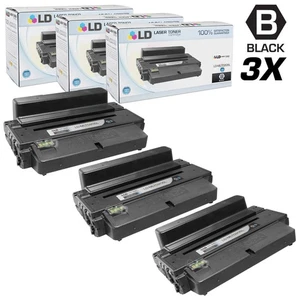 Tóneres negros compatibles con LD Samsung MLT-D205L 3PK HY para Samsung serie ML & SCX - Imagen 1 de 9