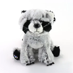 Ganz Webkinz Gray Raccoon HM143 Plush Stuffed Animal Toy Plushie Stuffie No Code - Picture 1 of 11