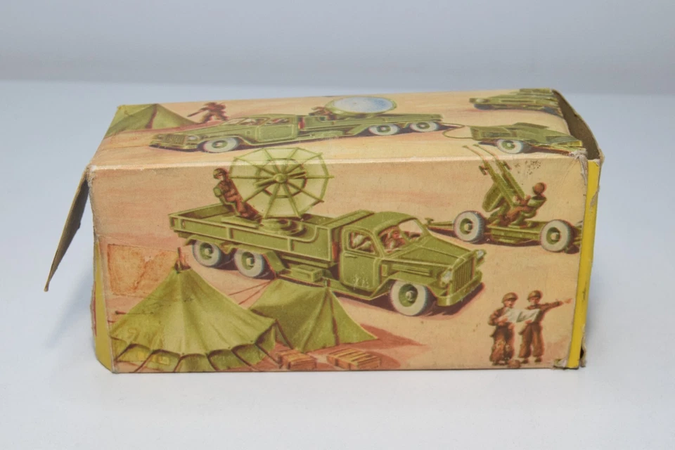 B44 1:55 SCATOLA VUOTA ORIGINALE FJ FRANCE TOYS GMC CAMION MILITARE CAMION ES... - Immagine 1 di 4