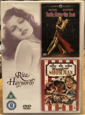 Rita Hayworth Youll Never Get Rich - The Magnificent Showman Rare Deleted DVD - Image 1 of 3