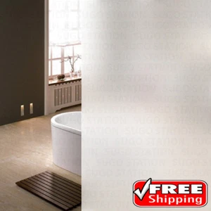 24"x6FT Home/Office Privacy White Frosted Window Tint Glass Self Adhesive Film - Picture 1 of 7