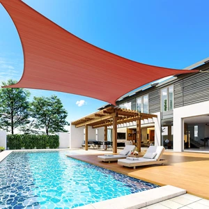 Wetterbeständiger Sonnenschutz strapazierfähig UV Block Baldachin 20x26ft Sonnenschutz Segel Fo - Bild 1 von 24