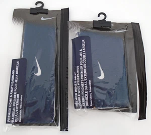 Nike Premier Headband & Wristbands Set Adult Home & Away College Navy/White - Picture 1 of 7