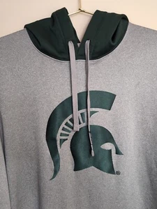 Michigan State Spartans Nike XL Hoodie Gray - Picture 1 of 9