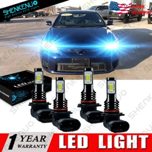 Kit de bombillas de haz alto/bajo faros LED para Scion TC 2005-2008-2013 4X 8000K 3570 - Imagen 1 de 12