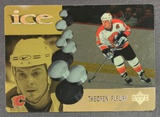 1998-99 McDonalds Upper Deck Ice - #2 Theoren Fleury - Calgary Flames