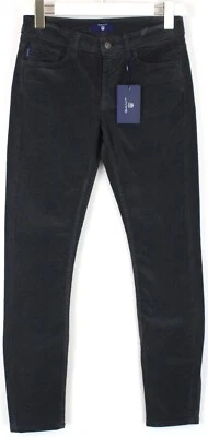 Pantalones de mezclilla Gant con cordón cónico para mujer W27/L32 ajustados elásticos con logotipo gris Foto 1 de 4