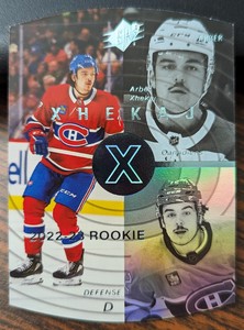 2022-23 UD Extended Arber Xhekaj 97-98 Retro SPx Rookie #SPX-39 Canadiens