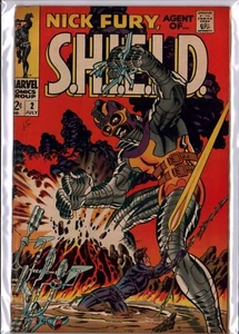 Nick Fury, Agente de Escudo #2 Jim Steranko (1968) Edad de Plata Marvel En estado bastante bueno- (7,5) - Imagen 1 de 1