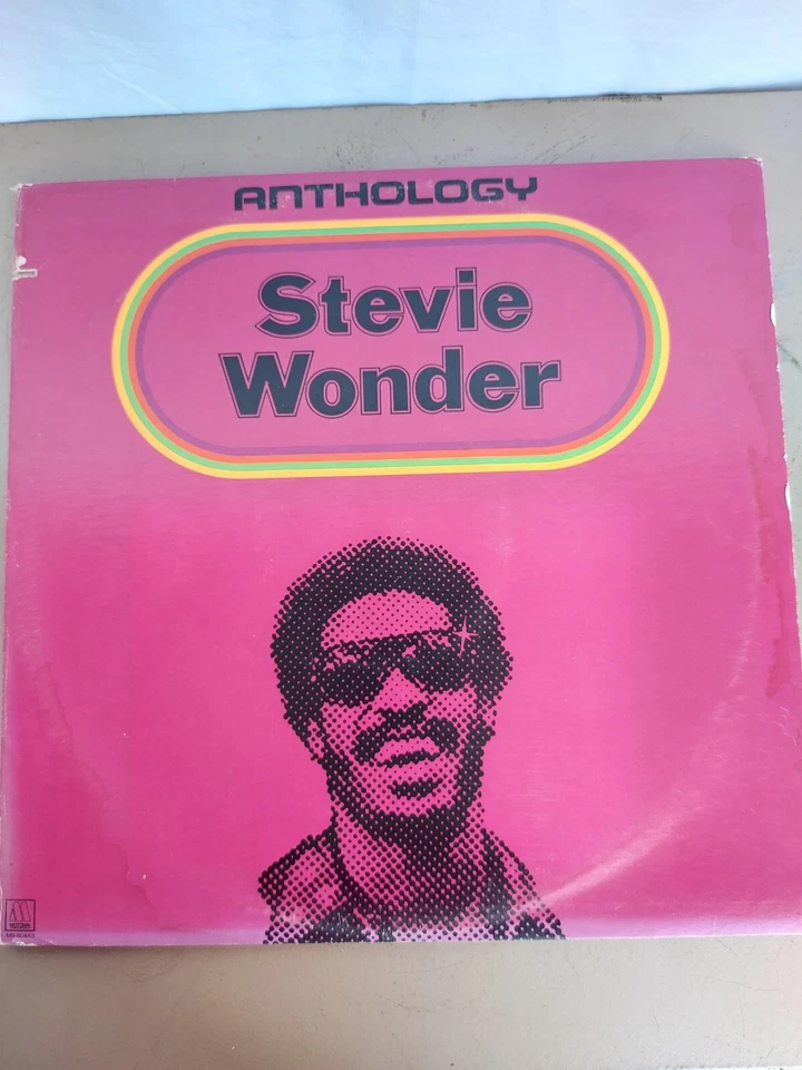 Stevie Wonder Anthology 1974 Motown M9-804A3 EX 3 Albums Foto 1 de 4