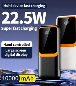 batería externa portátil de 10000mAh, cargador externo Carga Rapida USB-C y USB - Imagen 1 de 5
