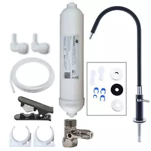 Hommix Advanced Kit Rubinetto e Filtro Singolo Filtro Sottolavello Acqua Potabile Sistema - Foto 1 di 13