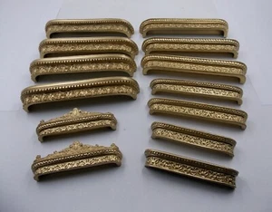   Dolls House Ornate Window Pelmets Bed Crowns 1 / 12th  Scale - Picture 1 of 4