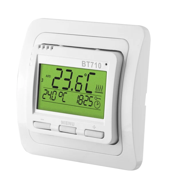 Elektrobock Funk Raumthermostat BT710 - drahtloser Thermostat mit Wochenprogramm