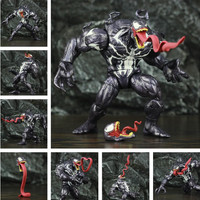 Monster Venom Action Figure Amazing Spider Man Villain KO's Marvel Legends BAF