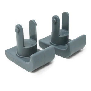 Top Glides Click & Go Walker Ski Glides for Round Tubes - Any Color - 1 Pair - Picture 1 of 9