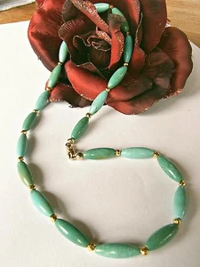 SCHMUCK-STCK COLLIER KETTE TÜRKIS 375 GOLD NEU SOGNI d'oro PYRIT - Bild 1 von 2