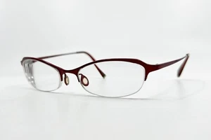 Oliver Peoples Intrigue Eyeglasses Birch Brown Titanium 50-17-133 9045 - Picture 1 of 7